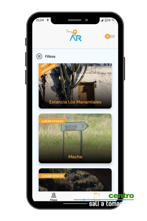 app turistica caminar