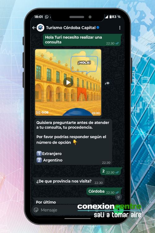 turi chatbot ciudad cordoba